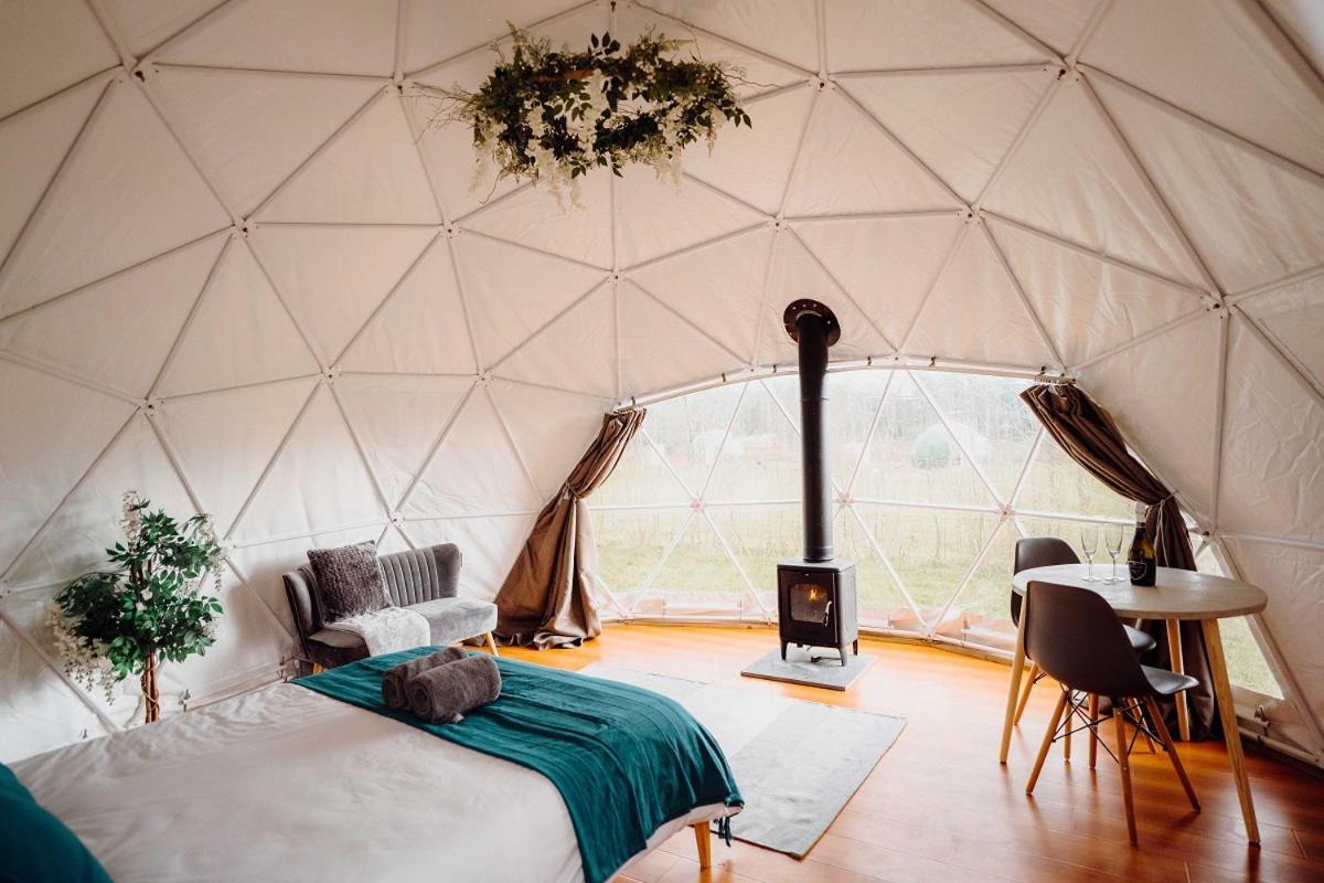 Beavers Retreat Glamping Luxury tent Tenby